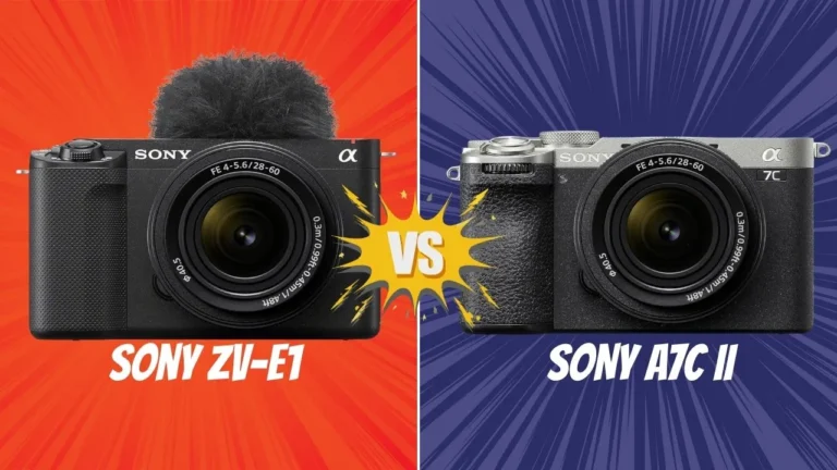 Sony ZV-E1 VS Sony A7C II