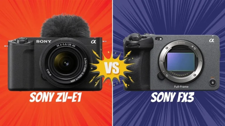 Sony ZV-E1 VS Sony FX3