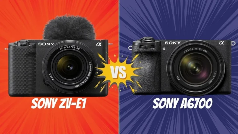 Sony ZV-E1 vs A6700