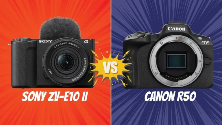 Sony ZV-E10 II VS Canon R50