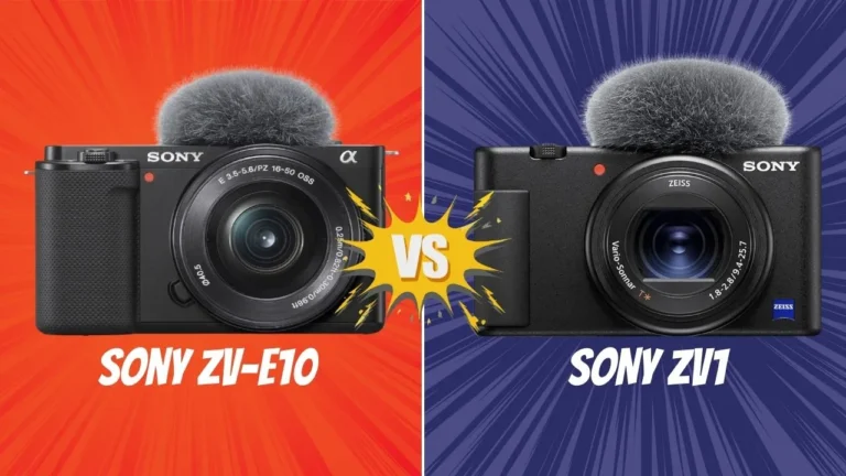 Sony ZV-E10 VS Sony ZV1