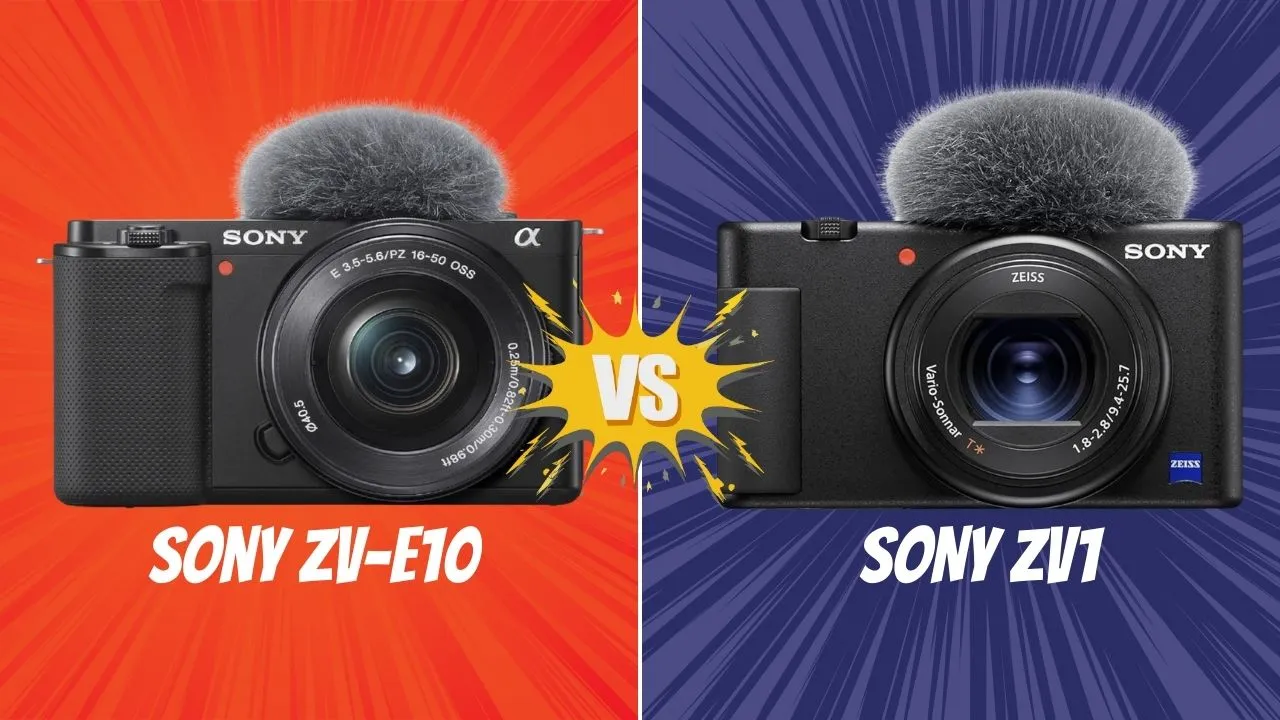 Sony ZV-E10 VS Sony ZV1