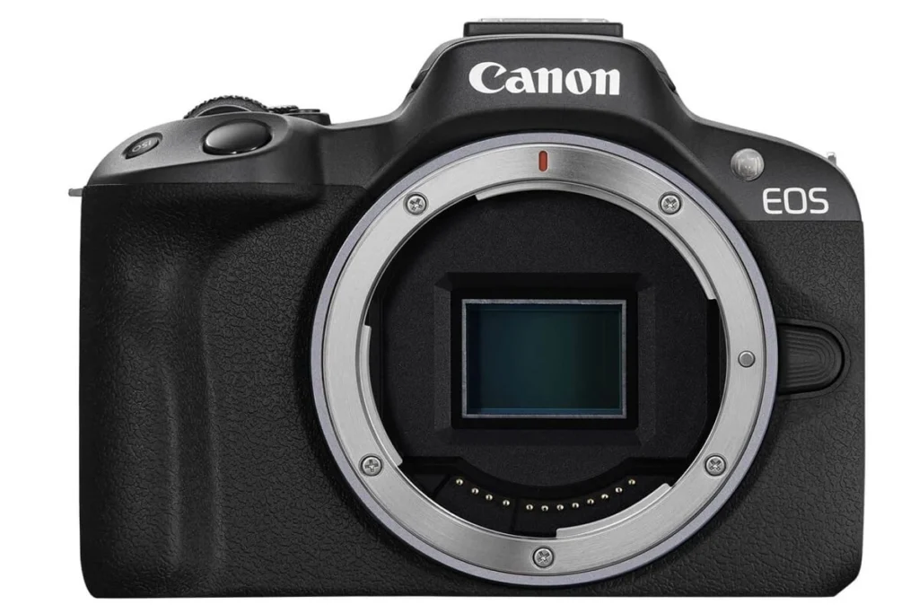 Canon R50 appareil photo hybride pour débutant
